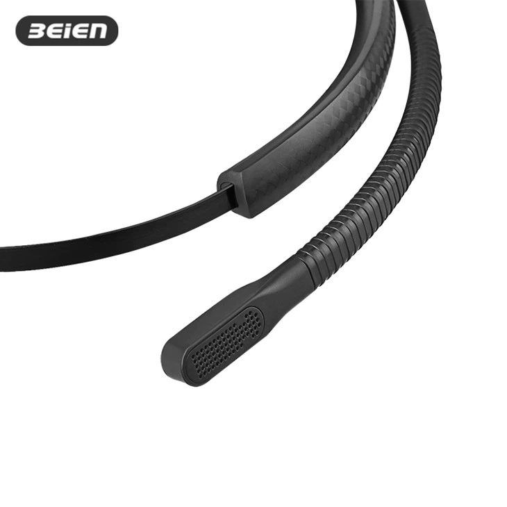 Over Ear Dual Wired USB Headset With ENC